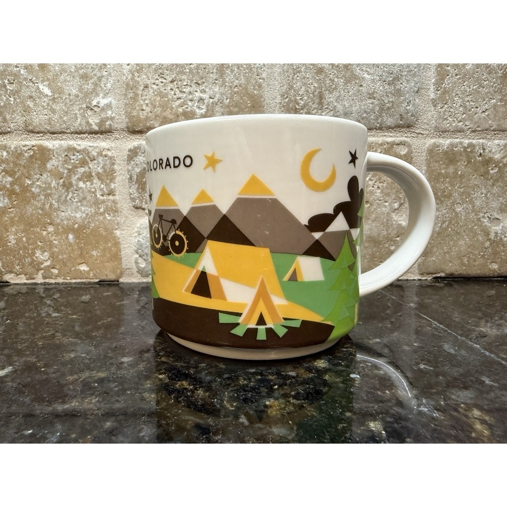 Colorado You Are Here Starbucks Collector Coffee Mug 14 oz 2013 No Box‎